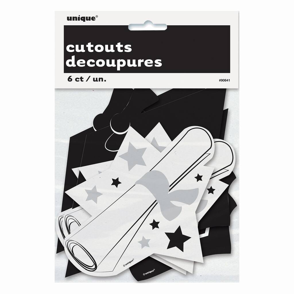 Paper Cut Out Graduation Decorations Assorted 6ct Michaels Stores